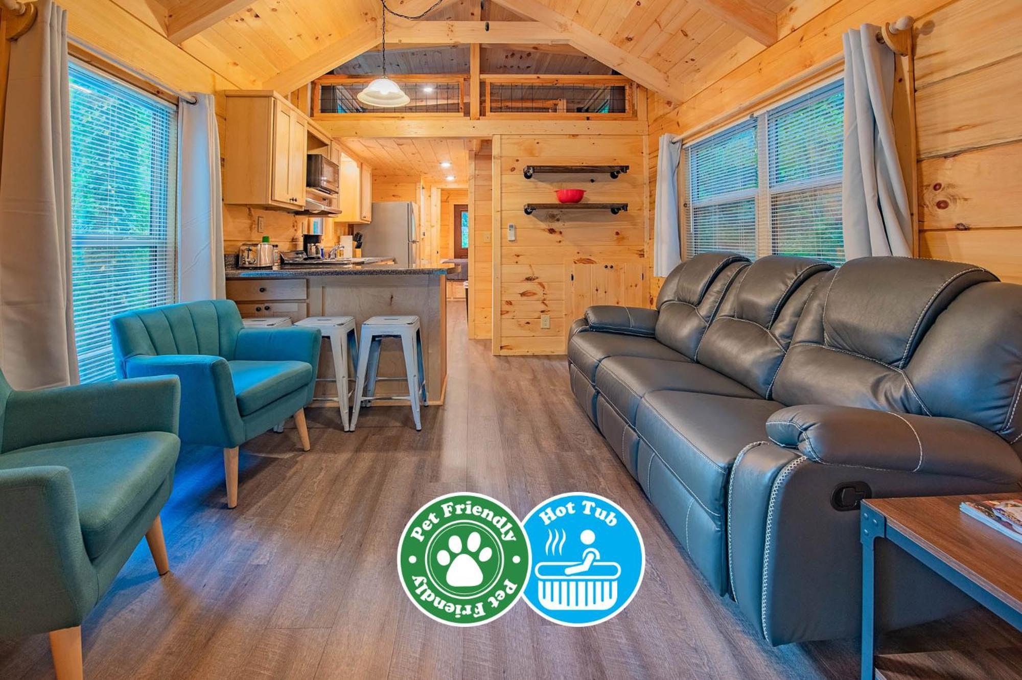 Tiny Cabin Village Private Hot Tub Lynda Cabin Чаттануґа Екстер'єр фото