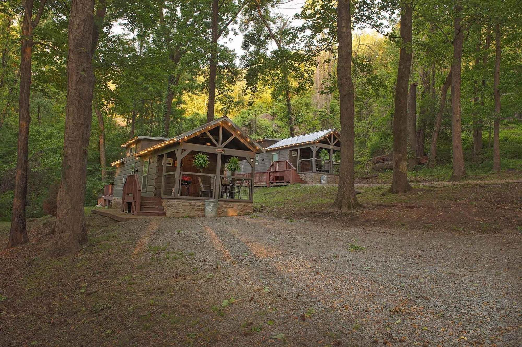 Tiny Cabin Village Private Hot Tub Lynda Cabin Чаттануґа Екстер'єр фото