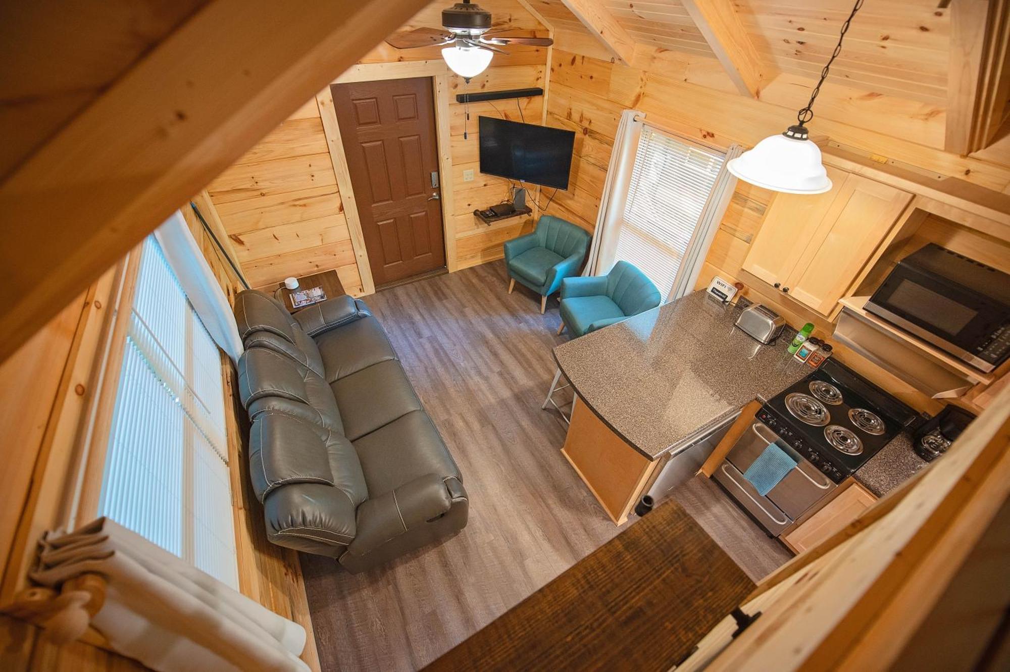 Tiny Cabin Village Private Hot Tub Lynda Cabin Чаттануґа Екстер'єр фото