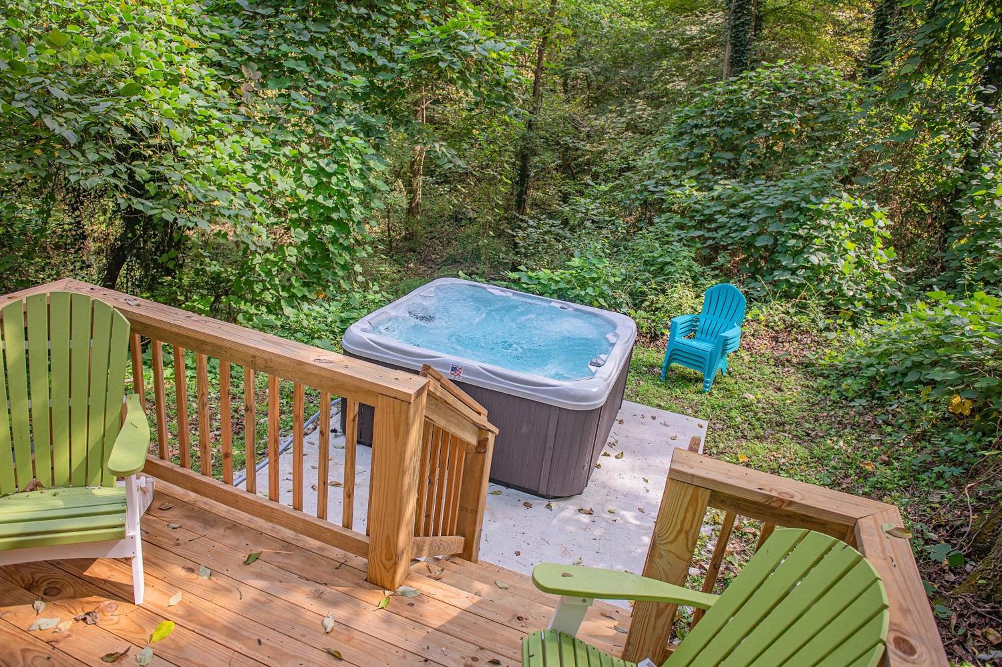 Tiny Cabin Village Private Hot Tub Lynda Cabin Чаттануґа Екстер'єр фото